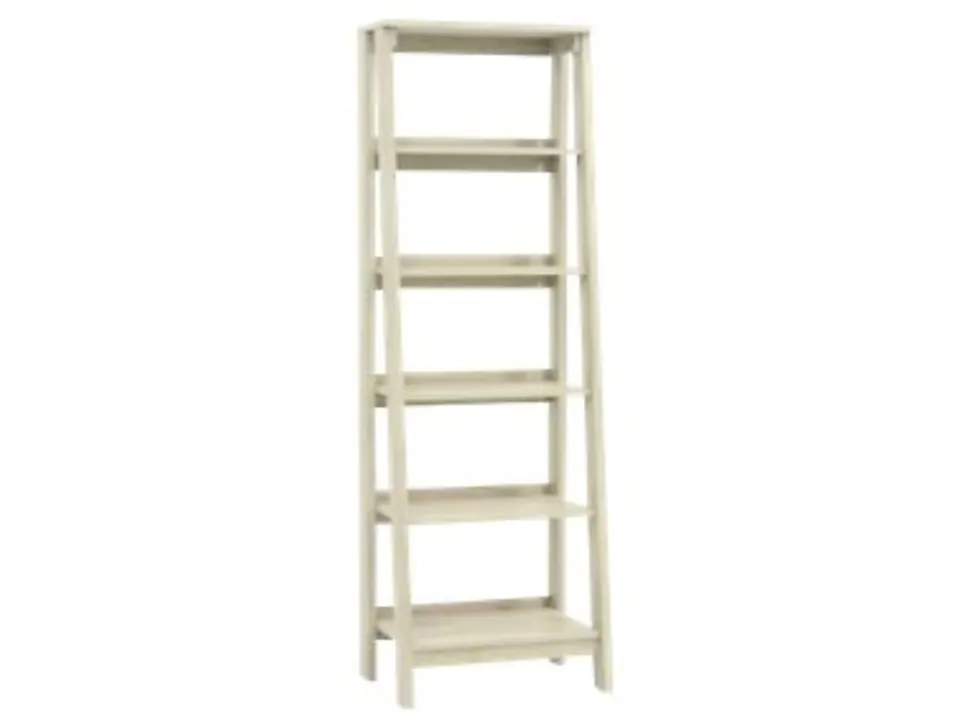 Sauder® Trestle 72"H 5-Shelf Bookcase, Chalked Chestnut