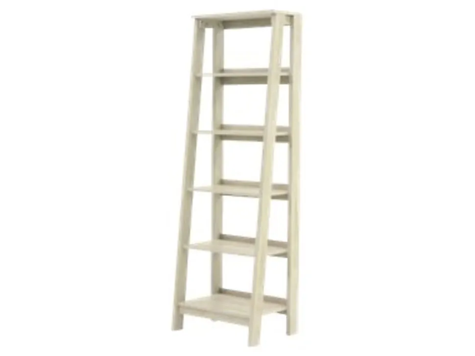 Sauder® Trestle 72"H 5-Shelf Bookcase, Chalked Chestnut