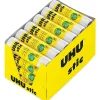Saunders UHU stic Washable Glue Stick - 0.29 oz - 24 / Box - White