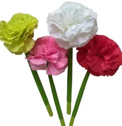 Saxon Imports Flower Gel Pen, Medium Point, 0.7 mm, Green Barrel, Black Ink