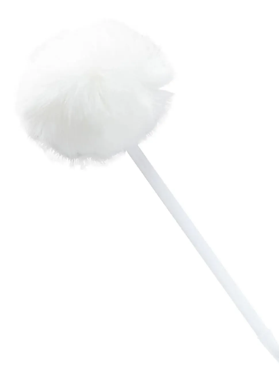 Saxon Imports Fuzz Ball Gel Pen, Medium Point, 0.7 mm, Green Barrel, Black Ink