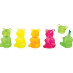 Saxon Imports Scented Gummy Highlighters, Chisel Tip, Assorted Colors, Pack Of 4 Highlighters