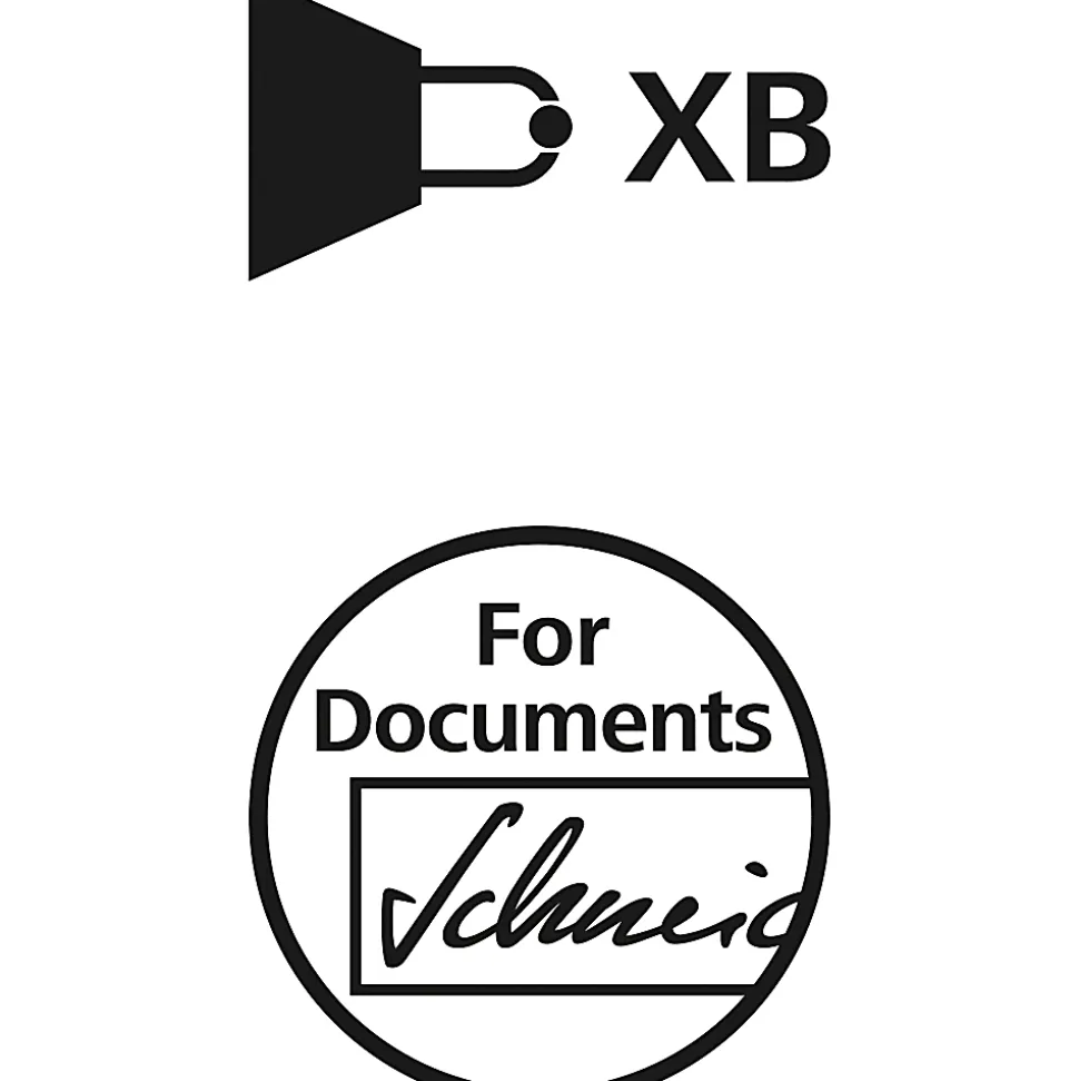 Schneider Slider Basic XB Ballpoint Pens, Extra-Bold Point, 1.4 mm, Black Barrels, Black Ink, Pack Of 10 Pens