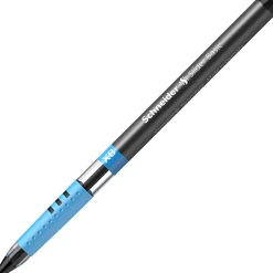 Schneider Slider Basic XB Ballpoint Pens, Extra-Bold Point, 1.4 mm, Black Barrels, Black Ink, Pack Of 10 Pens