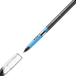 Schneider Slider Basic XB Ballpoint Pens, Extra-Bold Point, 1.4 mm, Black Barrels, Black Ink, Pack Of 10 Pens