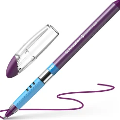 Schneider Slider Basic XB Ballpoint Pens, Extra-Bold Point, 1.4 mm, Assorted Color Barrels, Assorted Color Ink, Pack Of 8 Pens