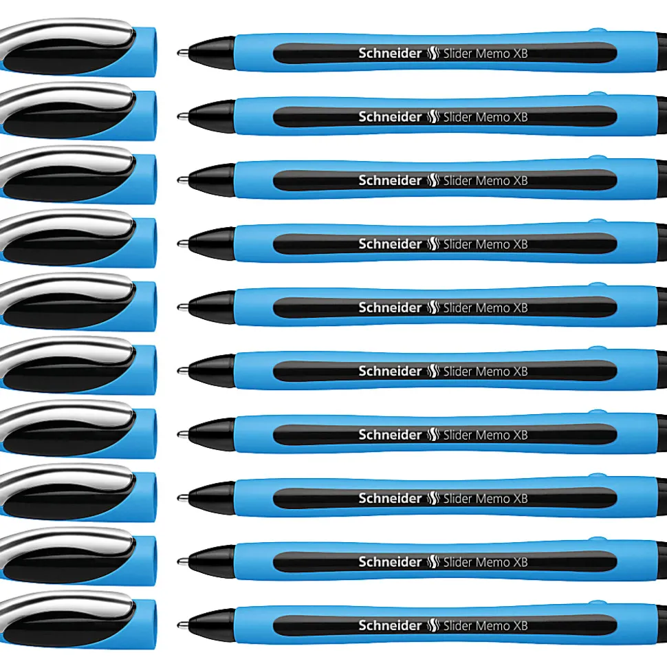 Schneider Slider Memo XB Ballpoint Pens - Extra Broad - 1.4 mm Pen Point Size - Bullet Pen Point Style - RED150201