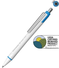 Schneider Slider Xite XB Retractable Ballpoint Pens, Extra-Bold Point, 1.4 mm, White Barrel, Black Ink, Pack Of 10 Pens