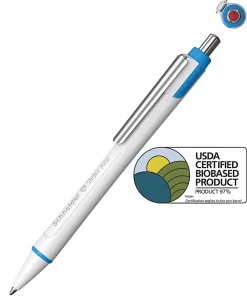 Schneider Slider Xite XB Retractable Ballpoint Pens, Extra-Bold Point, 1.4 mm, White Barrel, Red Ink, Pack Of 10 Pens
