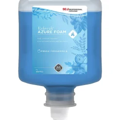 SC Johnson Foam Hand Soap, 33.8 Fl Oz, Fresh Apple, Carton Of 6 Bottles