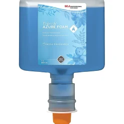 SC Johnson Fresh Apple Scent Foam Hand Soap - 40.6 fl oz (1200 mL) - Dirt Remover - Hand - Moisturizing - Blue - Anti-irritant, Non-drying - 3/Carton