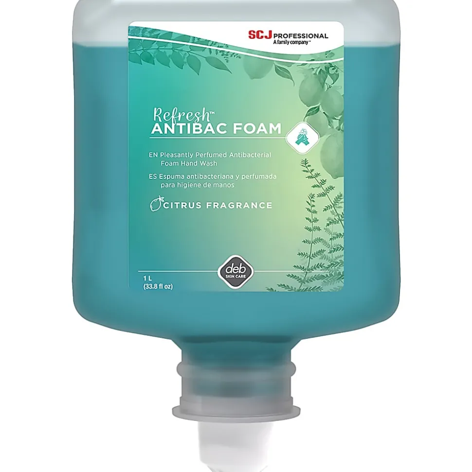 SC Johnson® Refresh Foam Hand Soap, 33.8 Oz., Pack Of 6 Bottles
