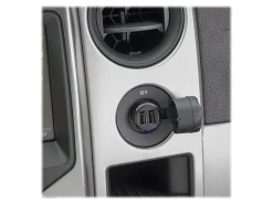Scosche reVOLT - Car power adapter - 24 Watt - 2.4 A - 2 output connectors (USB)