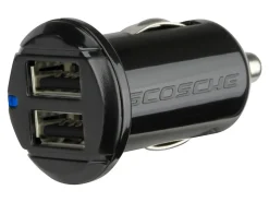 Scosche reVOLT - Car power adapter - 24 Watt - 2.4 A - 2 output connectors (USB)