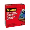 Scotch® Book Tape, 1-1/2 in x 540 in, 1 Tape Roll, Clear, Home Office and School Supplies