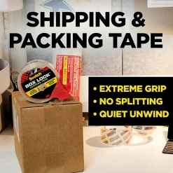 Scotch® Box Lock Packing Tape, 1.88