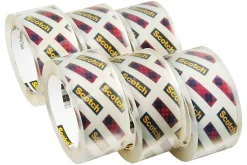 Scotch® Box Lock Shipping Packing Tape, 1-15/16
