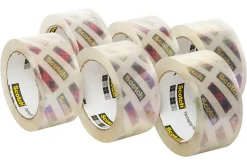 Scotch® Box Lock Shipping Packing Tape, 1-15/16