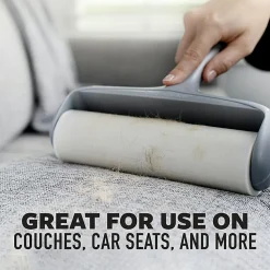 Scotch-Brite™ Extreme Clean Large Lint Roller Refill, 8 in., 1 Pack, 60 Adhesive Sheets Total, 50% Stickier, Heavy Duty for Removing Debris