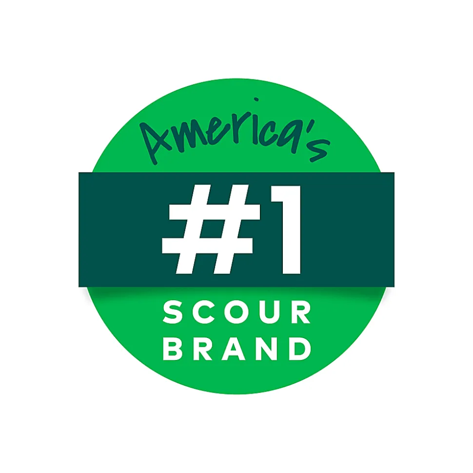 Scotch-Brite Scouring Pads, 3 Scour Pads, Great for Kitchen, Garage and Outdoors