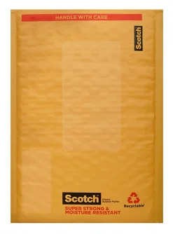 Scotch® Bubble Mailer, #0, 6