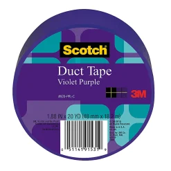 Scotch® Colored Duct Tape, 1 7/8" x 20 Yd., Purple