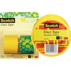 Scotch® Colored Duct Tape, 1 7/8" x 20 Yd., Yellow