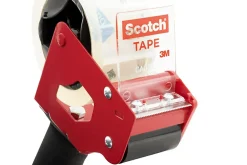 Scotch® Commercial Grade Shipping Packing Tape, 36 Tape Rolls with 1 Dispenser, 1-7/8 in x 54.6 yd, 3