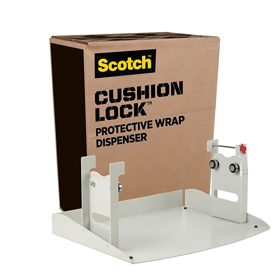 Scotch Cushion Lock Protective Wrap Refillable Dispenser, 7-5/16 in x 12 ft, 1 Dispenser, Sustainable Packaging Solution - PCW121000D