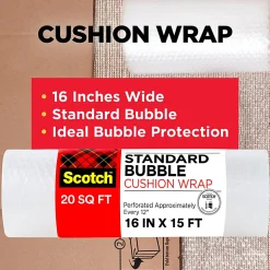 Scotch™ Cushion Wrap, 16 in. x 15 ft., 1 Roll/Pack