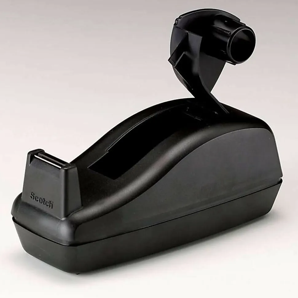 Scotch® Deluxe Desk Tape Dispenser, Black