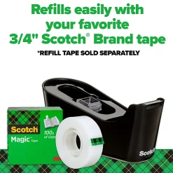 Scotch® Desktop Dispenser, Black, No Tape Included, 1 Dispenser/Pack (C18-B-0-SR)