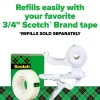 Scotch Desktop Tape Dispenser, 1" Core, 3/4" x 350", 1 Tape, 1 Dispenser