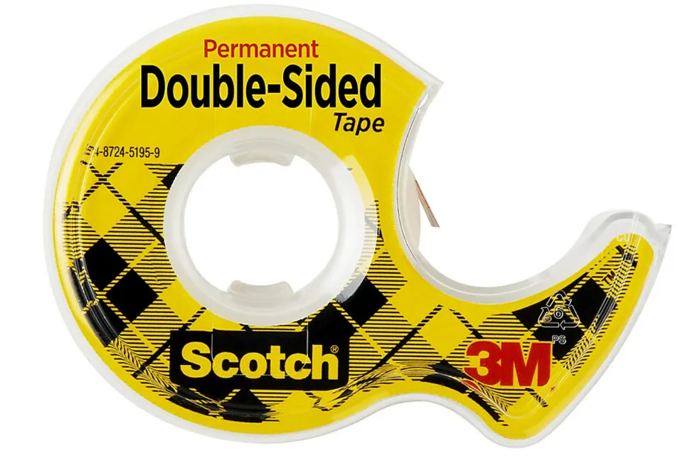 Scotch® Double Sided Tape, Permanent, 2 Tape Rolls, 3/4 in x 300 in, Home Office Supplies and School Supplies for College and Classrooms