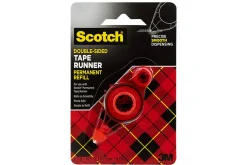 Scotch® Double-Sided Tape Runner Permanent Refill, 1/3