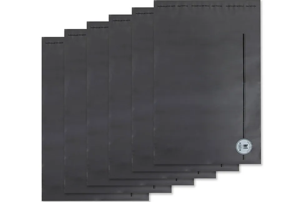 Scotch™ Expandable Soft Mailer, 10 in x 12.9 in, 6 Mailer, Self-Seal