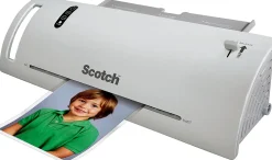 Scotch® Front & Back Thermal Laminating Pouches TP5903-20, Glossy, 5.20" x 7.20", 5 mil Thick, Clear, Box Of 20 Laminating Sheets