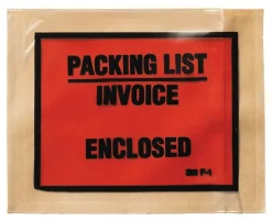 Scotch® Full Print Packing List Envelopes F1, 4.5 in x 5.5 in, 1000 Mailers/Pack
