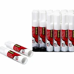 Scotch® Glue Stick, .28 oz, 18-Pack - 0.28 oz - 18 / Pack - White