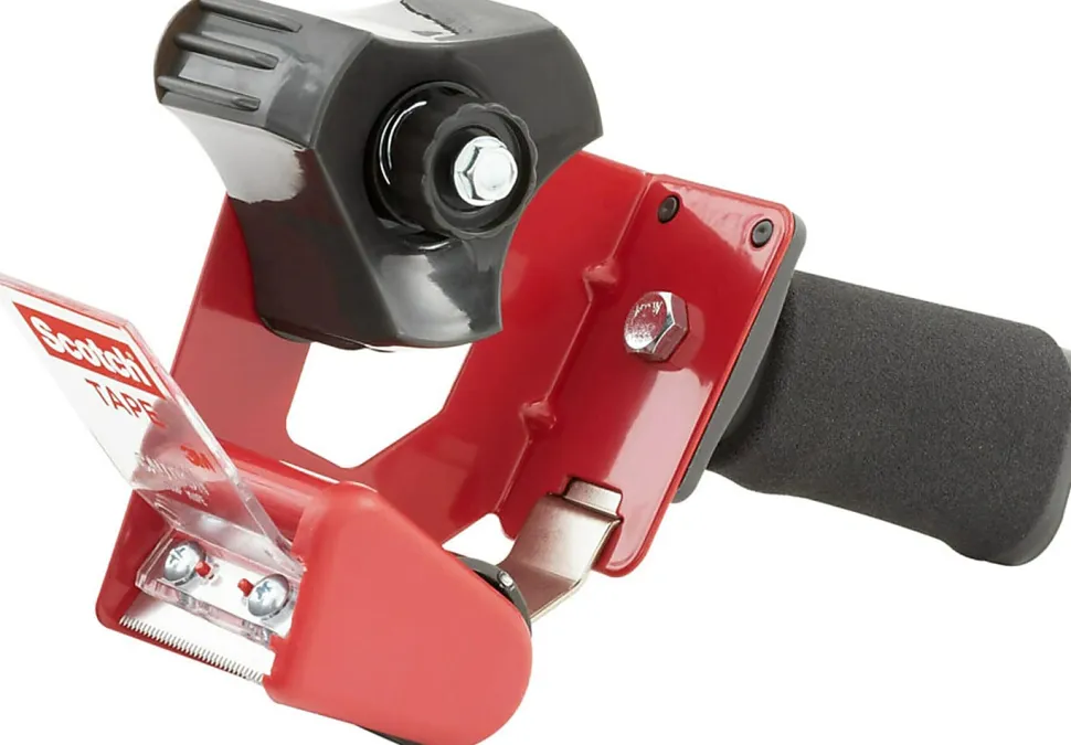 Scotch® H180 Box Sealing Tape Dispenser, 2 Rolls of Tape Included