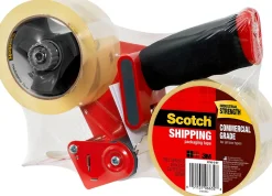 Scotch® H180 Box Sealing Tape Dispenser, 2 Rolls of Tape Included