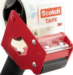 Scotch® H180 Box Sealing Tape Dispenser, 2 Rolls of Tape Included