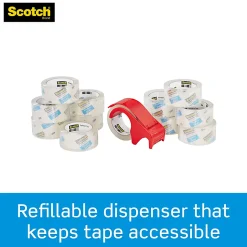 Scotch® Heavy Duty Shipping Packing Tape, 1 7/8