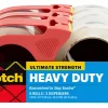 Scotch Heavy Duty Shipping Packaging Tape, 1.88 in, 47.7 yd, Clear, Pack of 6 Rolls, 3 Dispensers
