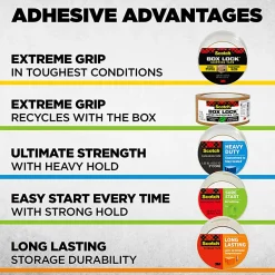 Scotch Heavy-Duty Shipping/Packaging Tape, 54.60 Yd x 1.88