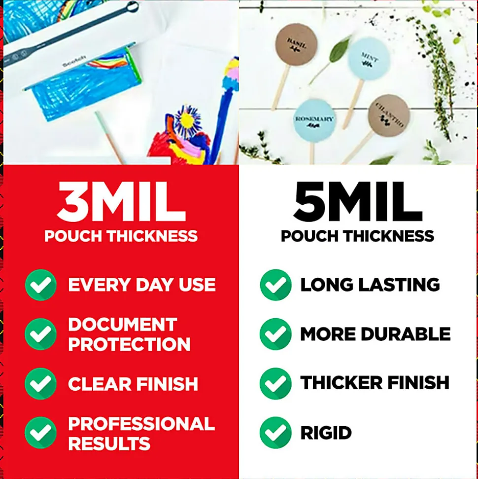 Scotch™ Laminating Binder Pouches TP3854-20B, 9.25 in x 11.4 in (235 mm x 292 mm)