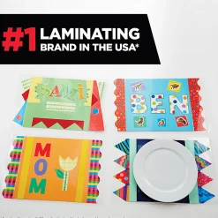Scotch® Laminating Pouches, 9 in x 11-1/2 in, 10 Laminating Sheets, Clear