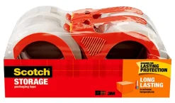 Scotch Long-Lasting Storage/Packaging Tape, 3650S4RD