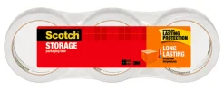 Scotch Long Lasting Storage Packaging Tape - 54.60 yd Length x 1.88