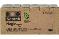 Scotch® Magic™ Invisible Tape, 3/4